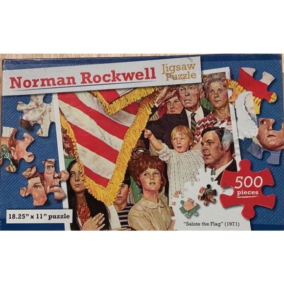 Toys | Norman Rockwell Jigsaw Puzzle | Poshmark